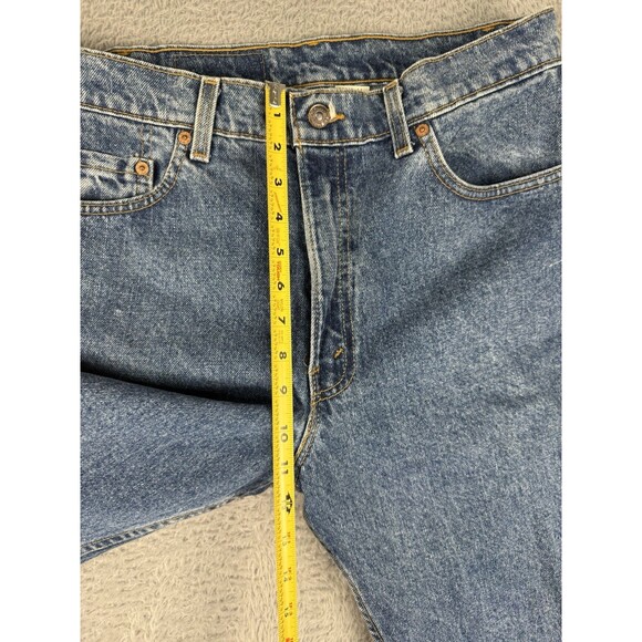VTG Levis 550 Jeans Mens 34x30 Blue Relaxed Fit Tapered Leg Denim USA 90s READs - Picture 9 of 11